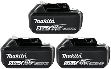 Makita BL1850 Battery Pack – 3 Units, 18V 5.0Ah Li-Ion LXT